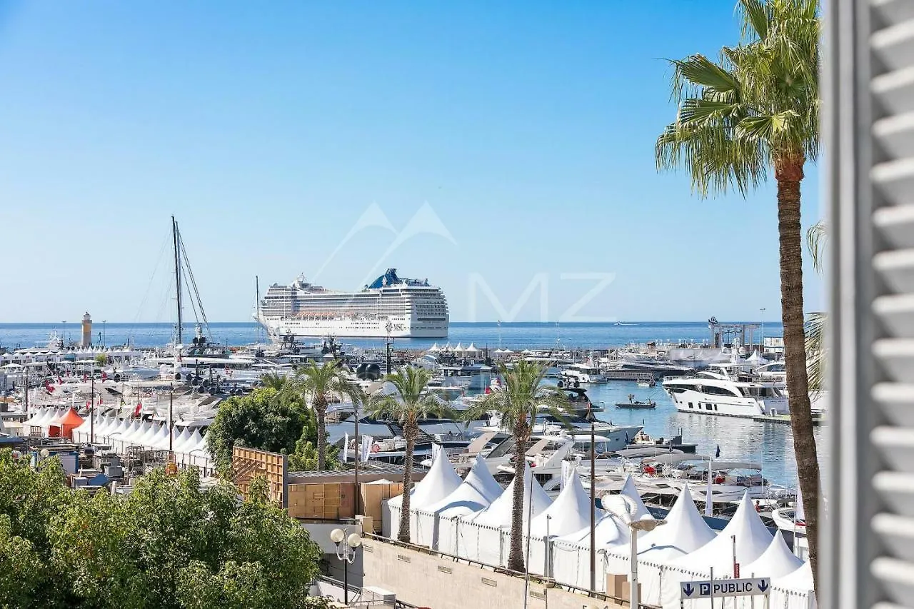 Croisette Luxury Waterfront Across The Sea Apartment Cannes